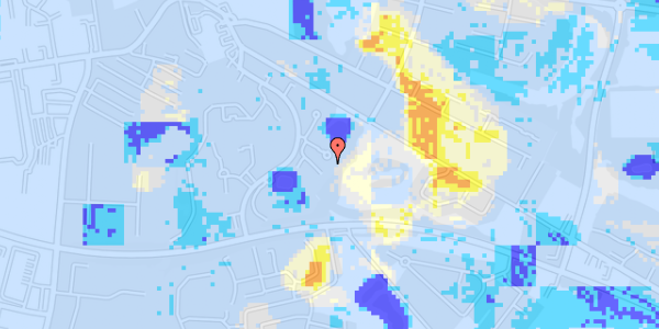 Ekstrem regn på Nygårdsvej 50