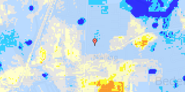 Ekstrem regn på Nyløkkevej 11