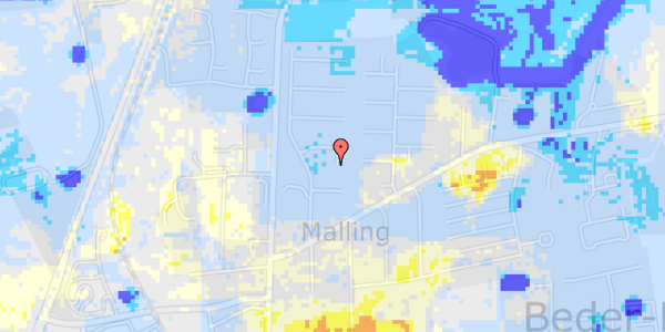 Ekstrem regn på Nyløkkevej 28