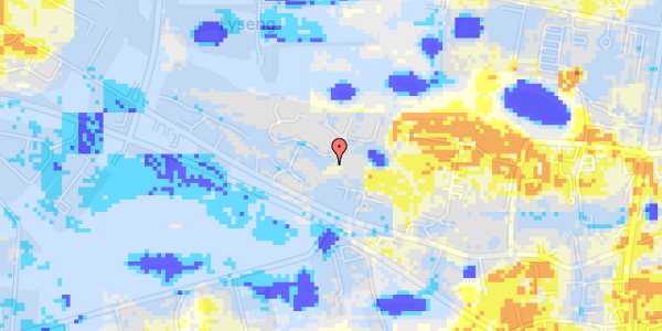 Ekstrem regn på Nødkær Allé 72, st. 