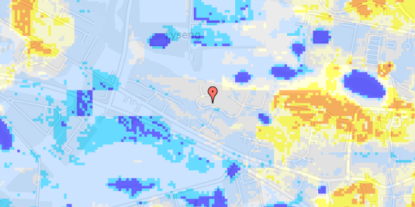 Ekstrem regn på Nødkær Allé 155