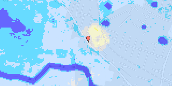 Ekstrem regn på Obstrupvej 23