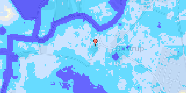 Ekstrem regn på Obstrupvej 57