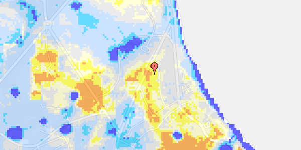 Ekstrem regn på Oddervej 7