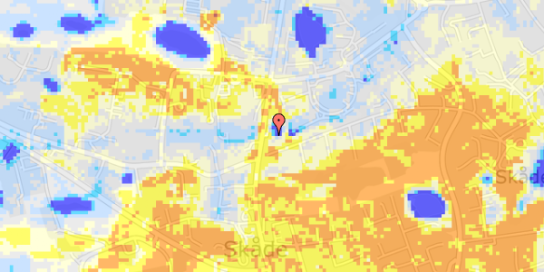 Ekstrem regn på Oddervej 157A, 1. 