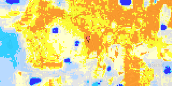 Ekstrem regn på Oddervej 193