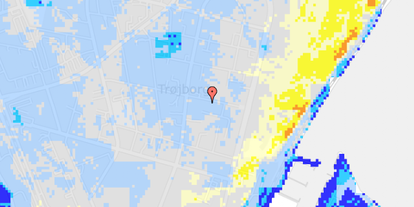 Ekstrem regn på Otte Ruds Gade 19, 3. th