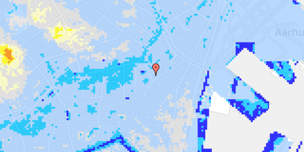 Ekstrem regn på Paradisgade 2B