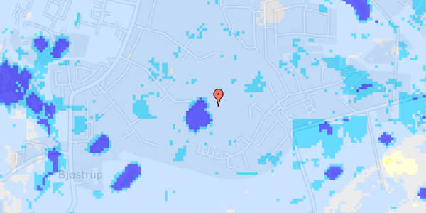 Ekstrem regn på Pottemagertoften 184