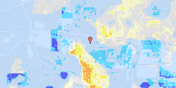 Ekstrem regn på Provsteparkvej 18