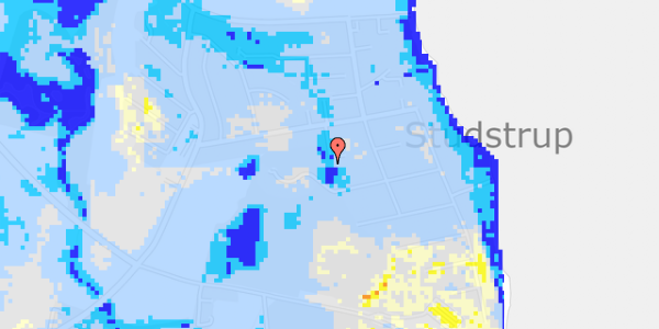 Ekstrem regn på Præstekravevej 30C