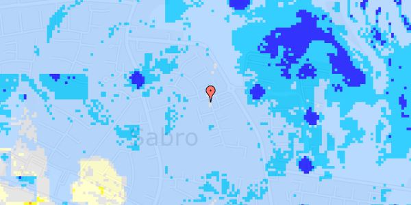 Ekstrem regn på Ranunkelvej 385A