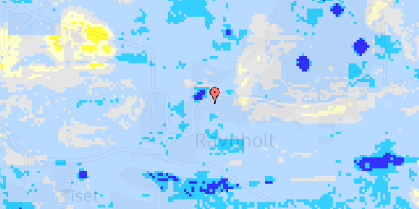 Ekstrem regn på Ravnholtvej 62