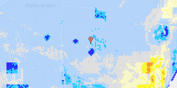 Ekstrem regn på Haveforeningen Risskov 12