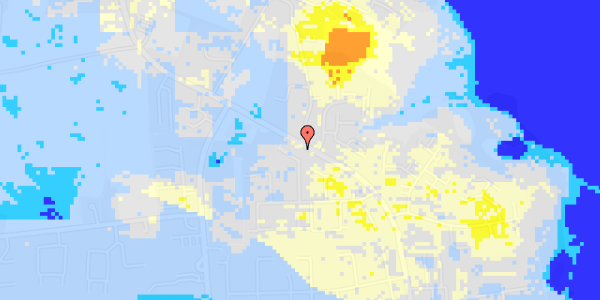 Ekstrem regn på Rosendalvej 36