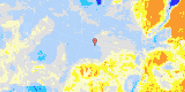 Ekstrem regn på Rosenvangs Allé 222E