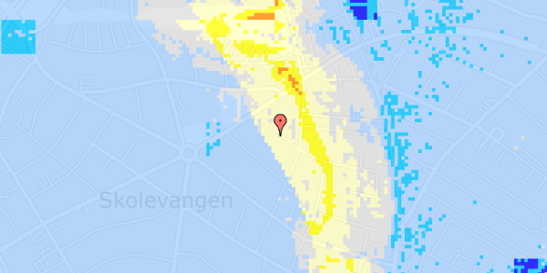 Ekstrem regn på Rosenvej 8