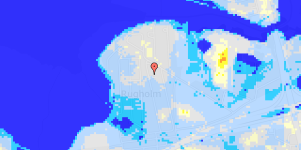 Ekstrem regn på Haveforeningen Rugholm 265