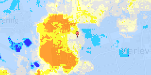 Ekstrem regn på Rødlundvej 236