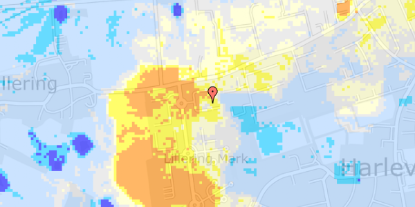 Ekstrem regn på Rødlundvej 292