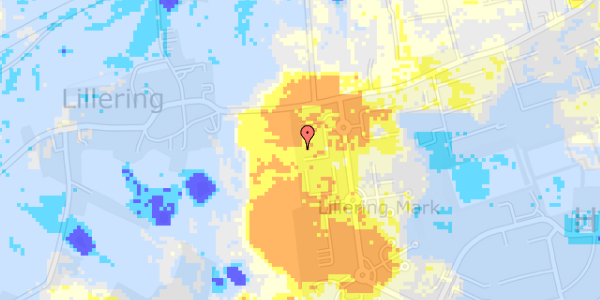 Ekstrem regn på Rødlundvej 509