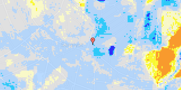 Ekstrem regn på Råhøj Allé 13