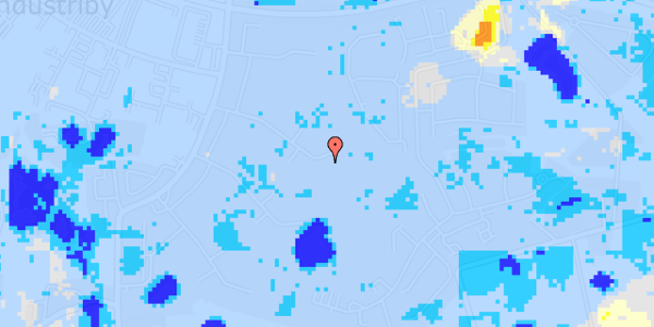 Ekstrem regn på Sadelmagertoften 142