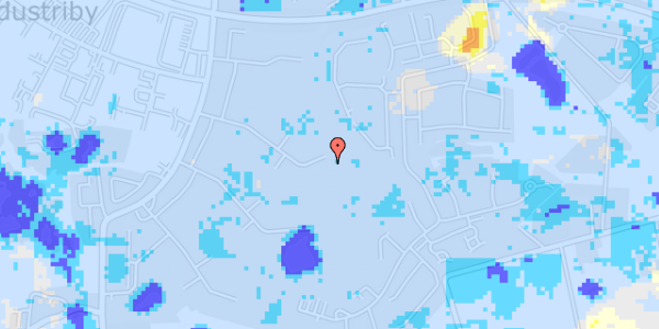 Ekstrem regn på Sadelmagertoften 158