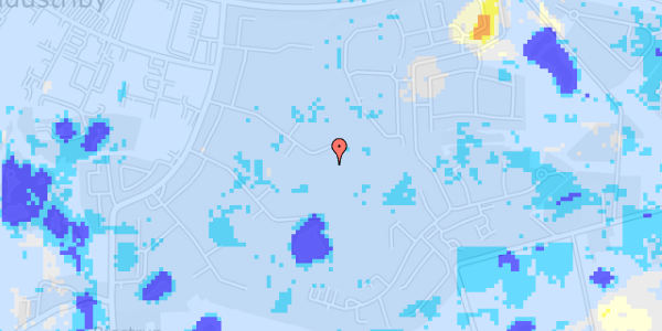 Ekstrem regn på Sadelmagertoften 172