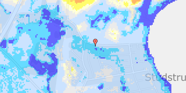 Ekstrem regn på Sanatorievej 8