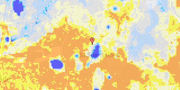 Ekstrem regn på Sandbakken 21