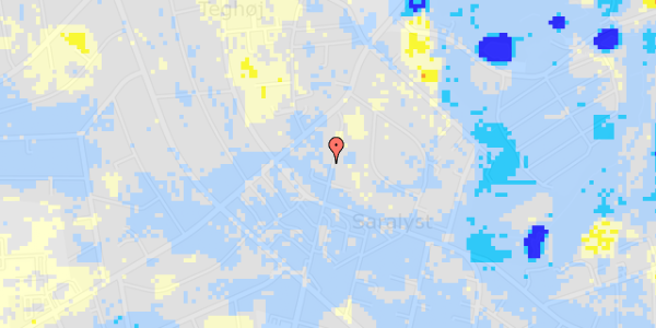 Ekstrem regn på Saralyst Allé 18