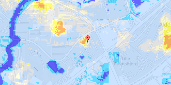 Ekstrem regn på Selmersvej 15