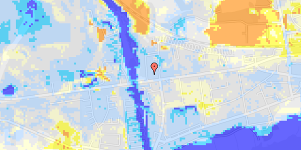 Ekstrem regn på Silkeborgvej 692, 1. 