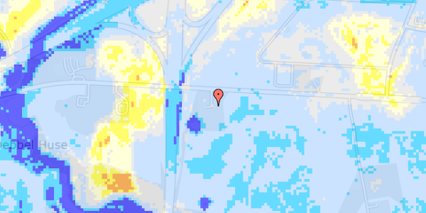 Ekstrem regn på Silkeborgvej 871