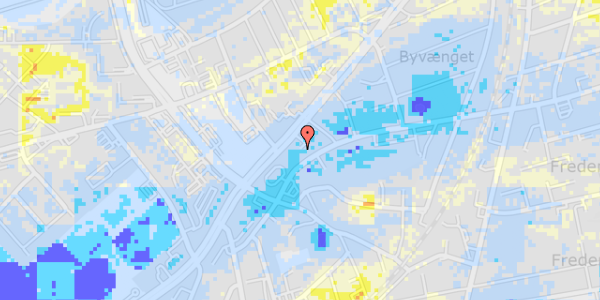 Ekstrem regn på Skanderborgvej 183B, st. 