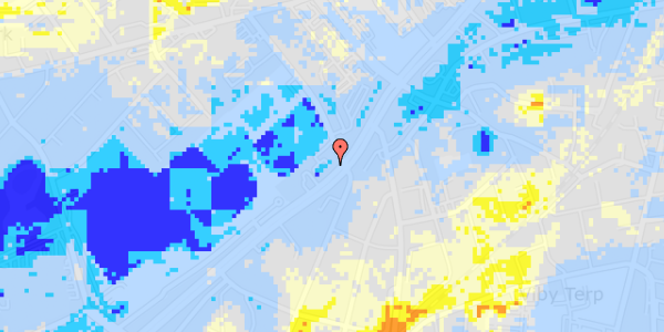 Ekstrem regn på Skanderborgvej 202, 2. tv