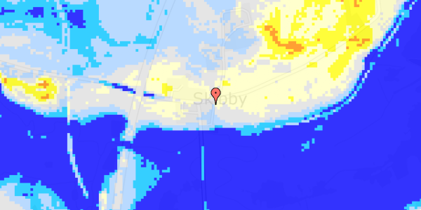 Ekstrem regn på Skibbyvej 57