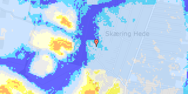 Ekstrem regn på Skovfyrvej 9