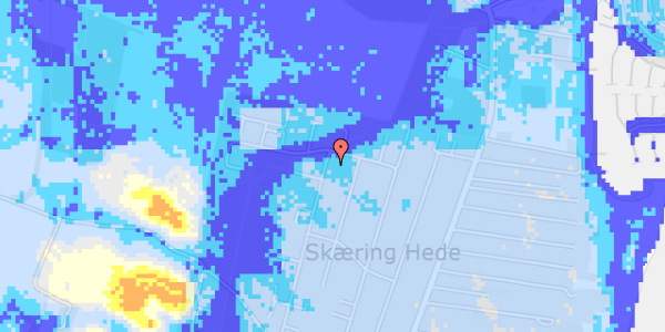 Ekstrem regn på Skovfyrvej 40