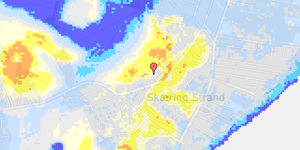 Ekstrem regn på Skæring Hedevej 141