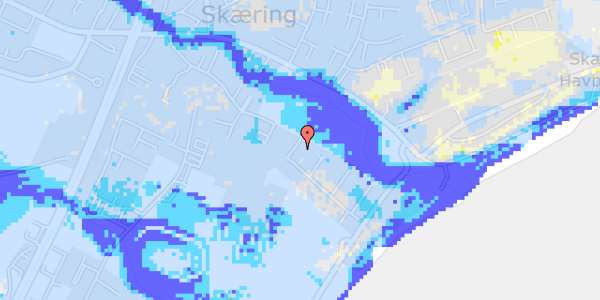 Ekstrem regn på Skæring Højsagervej 3