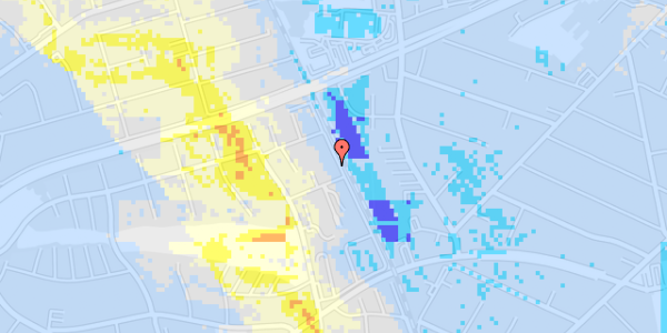 Ekstrem regn på Sletterhagevej 51, 1. th