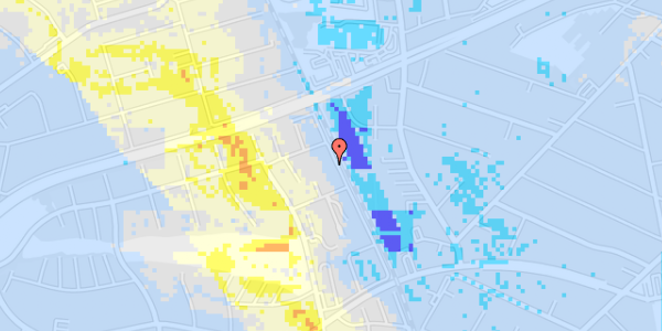 Ekstrem regn på Sletterhagevej 55, 1. th