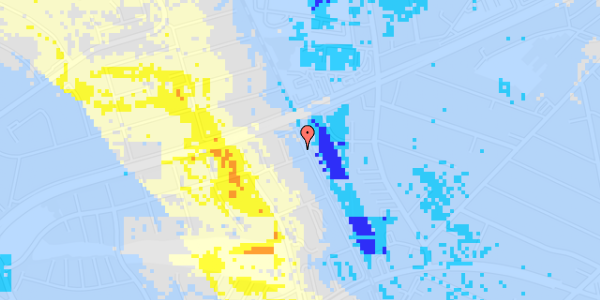 Ekstrem regn på Sletterhagevej 61, 2. th