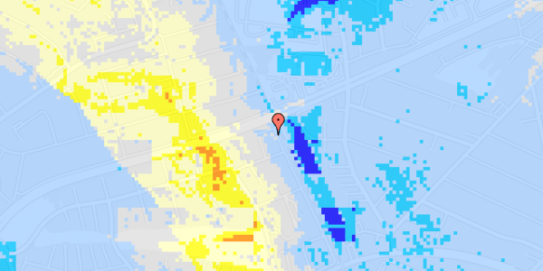 Ekstrem regn på Sletterhagevej 65, 2. th