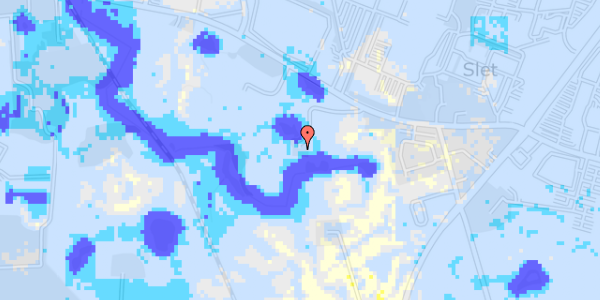 Ekstrem regn på Sletvej 35