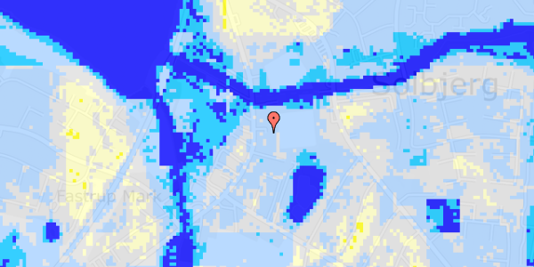 Ekstrem regn på Solbjerg Hovedgade 57B