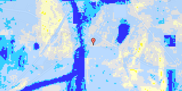 Ekstrem regn på Solbjerg Hovedgade 79D