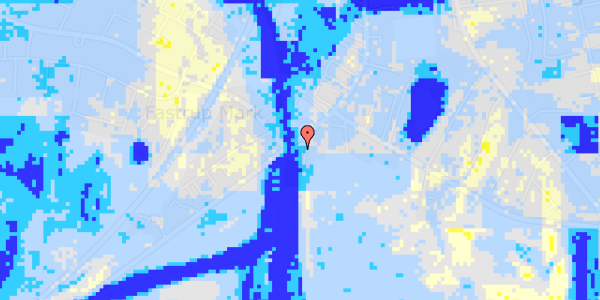 Ekstrem regn på Solbjerg Hovedgade 101